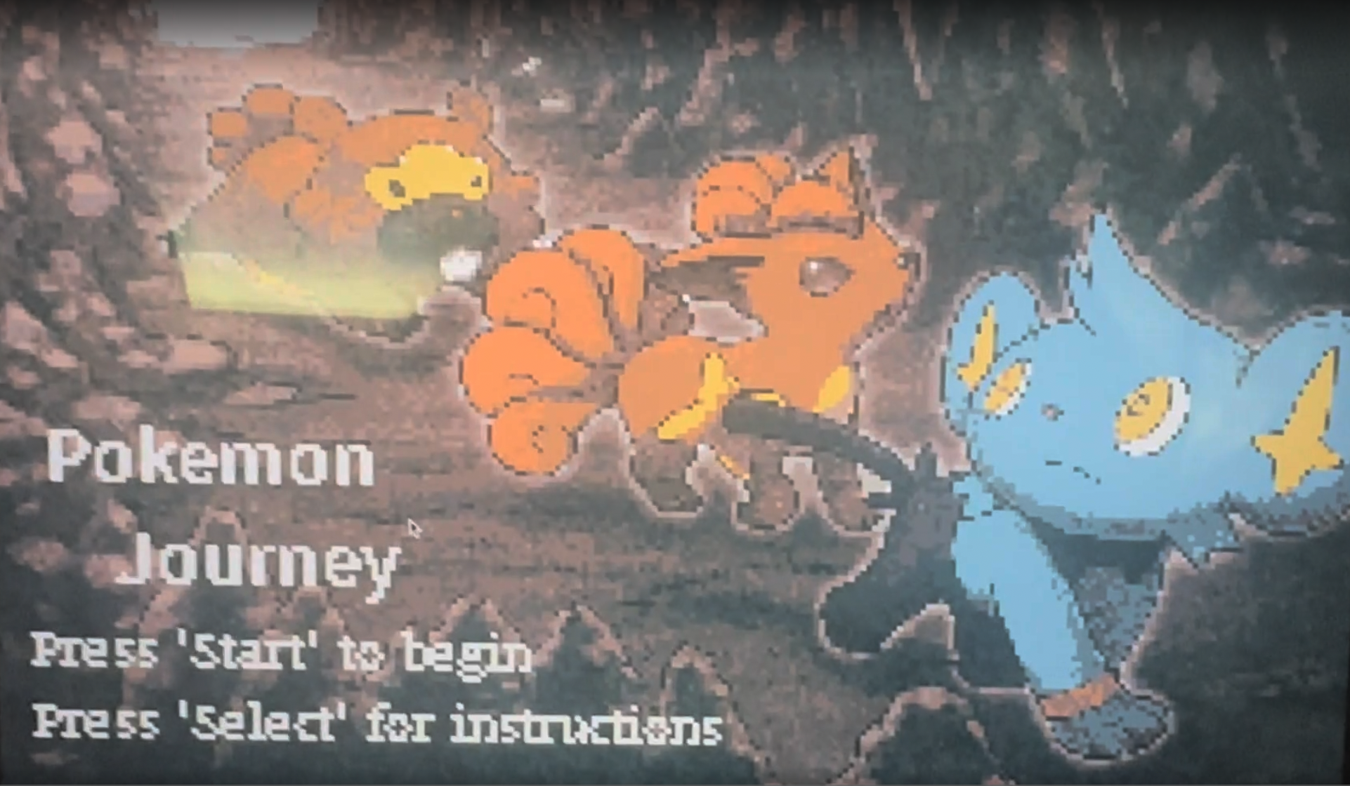 Pokemon Journey (GBA Game)